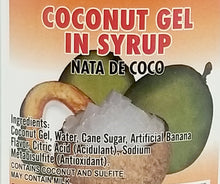 Tropics Nata De Coco Coconut Gel in Syrup 12 Oz. (Pack of 2)