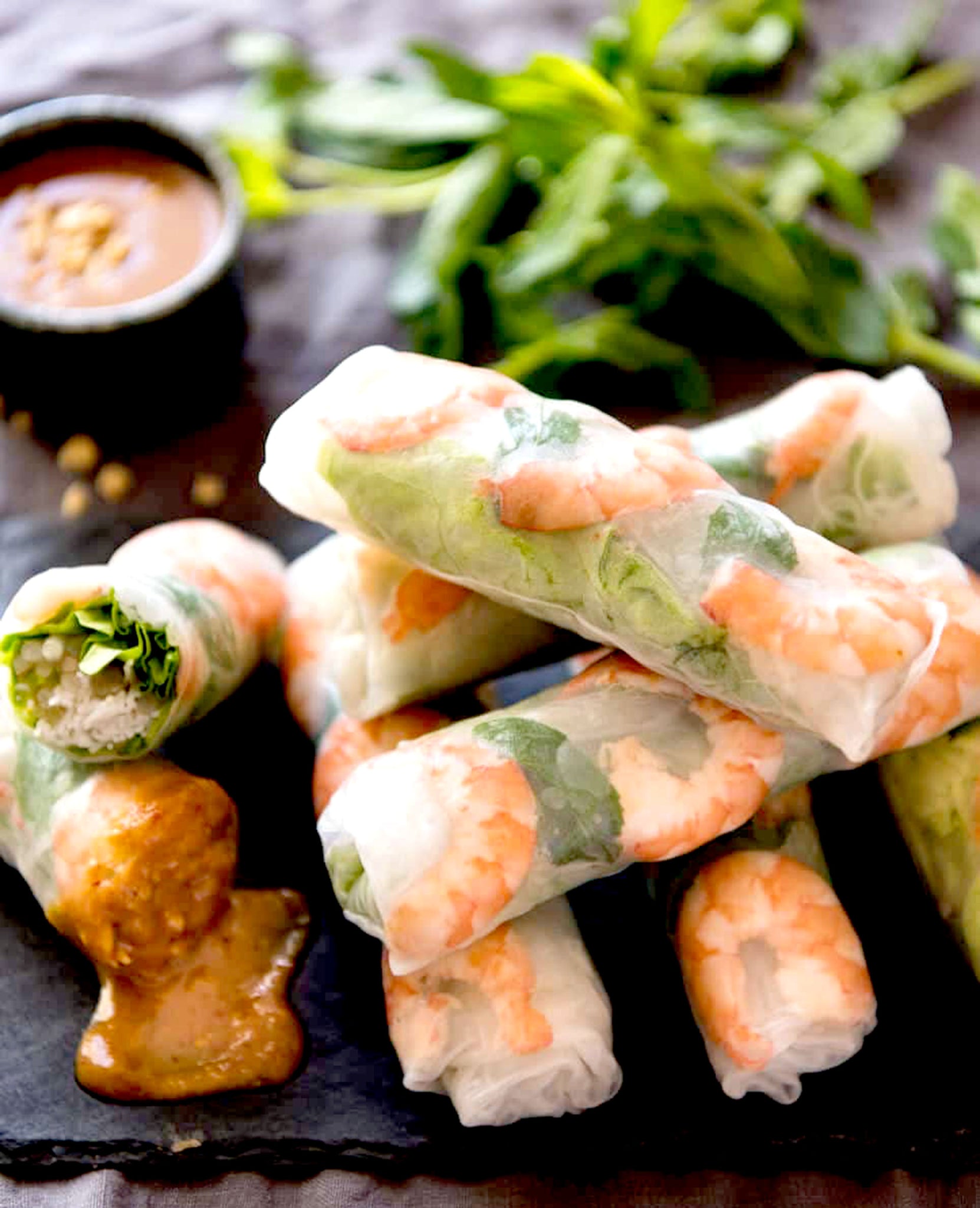 Vietnamese Spring Roll Tapioca Sheet Banh Trang Deo Wrappers by Three ...