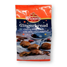 Wicklein Gingerbread Cherry Fruit Filled Milk Chocolate Coating Cookies 6.17 Oz. /175 g. (Pack of 2)
